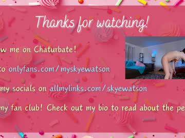 Cam for skyewatson